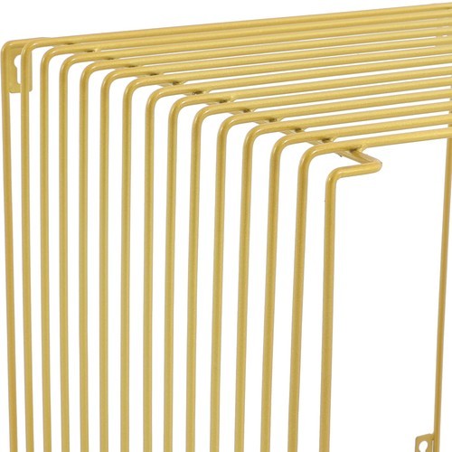 Iron Multi-Purpose Square Side Table Side Table Square Cage End Table