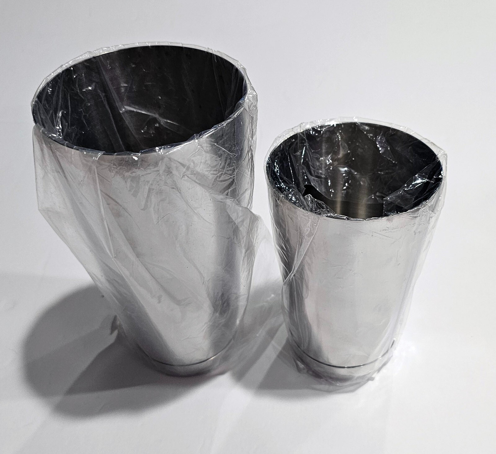 Boston Shaker 2 Piece Set Weighted Cocktail Shakers Stainless Mixing Bar Tin NEW