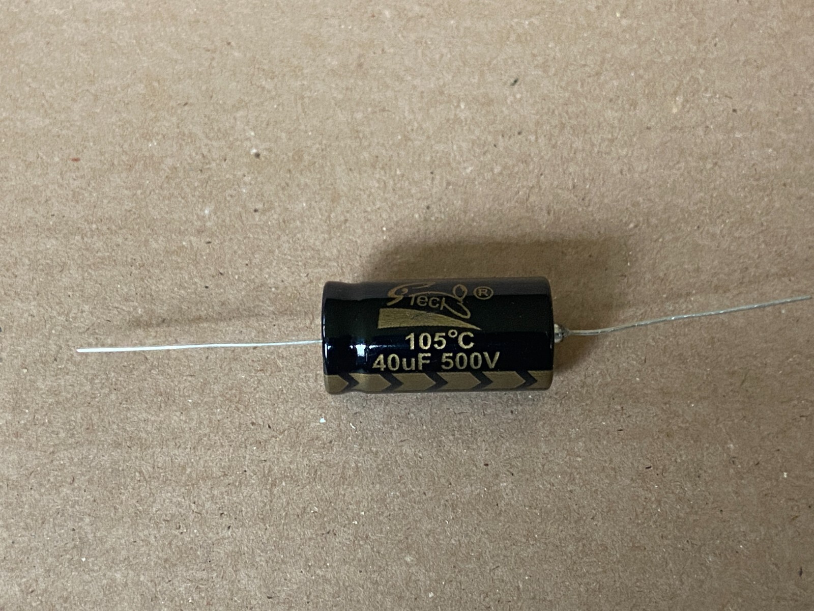 New 500v Axial Capacitor 4.7 8 10 16 22 33 40 47 100 uf Tube Amp Radio Repair