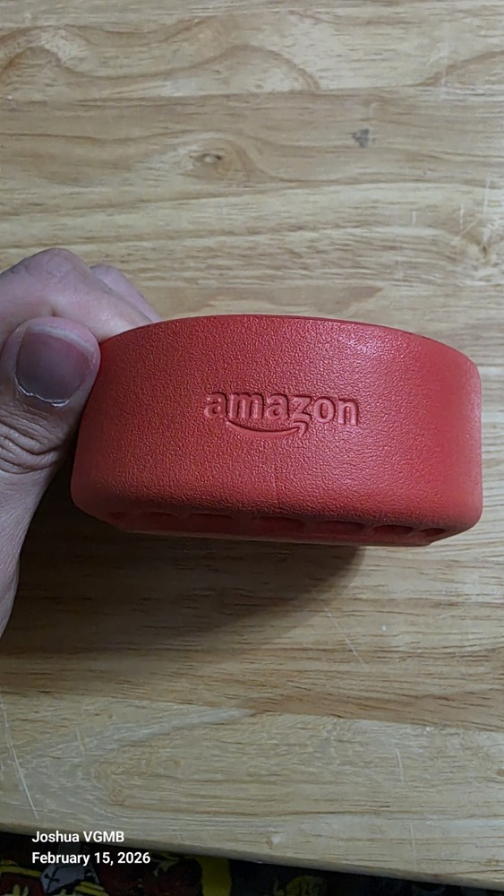 Amazon Echo Dot (2nd Generation) Smart Speaker - Black W/red Cover (NO USB)