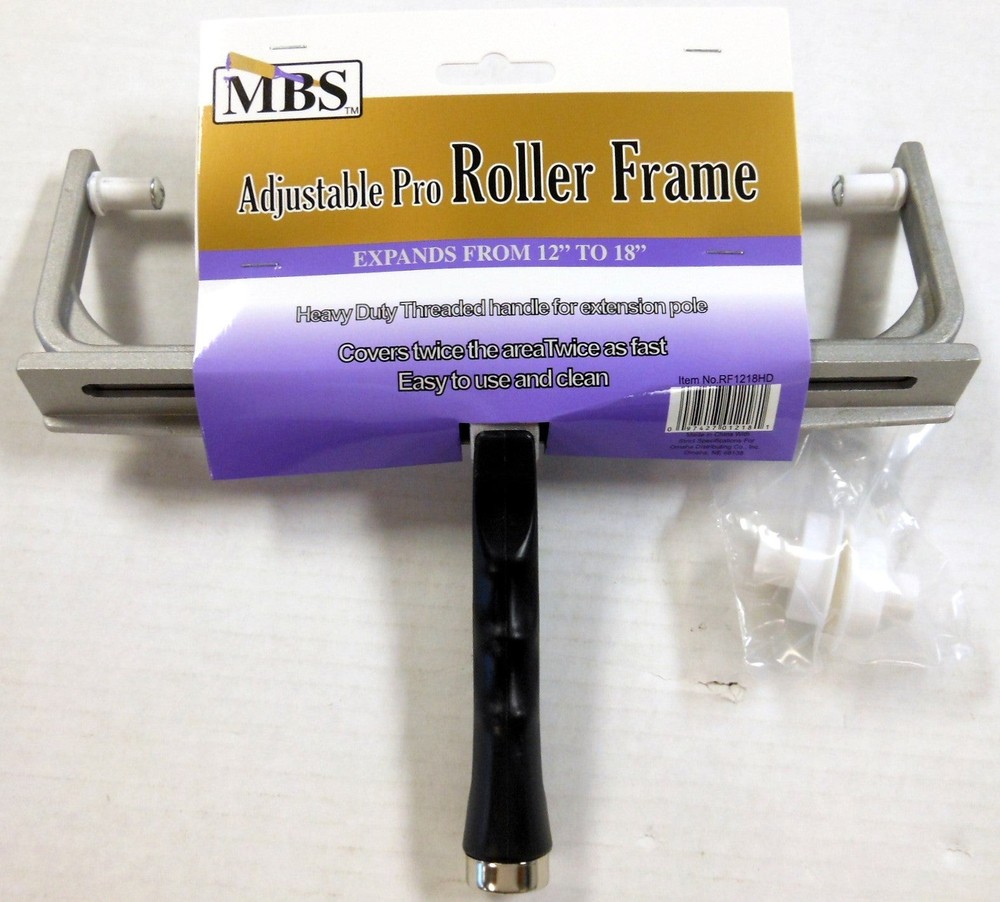 MBS Heavy Duty 12" to 18" Adjustable Roller Frame