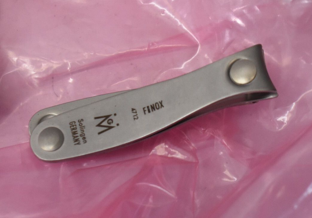 Germanikure Finox Professional Nail Clipper Surgical Stainless Steel Manicure L