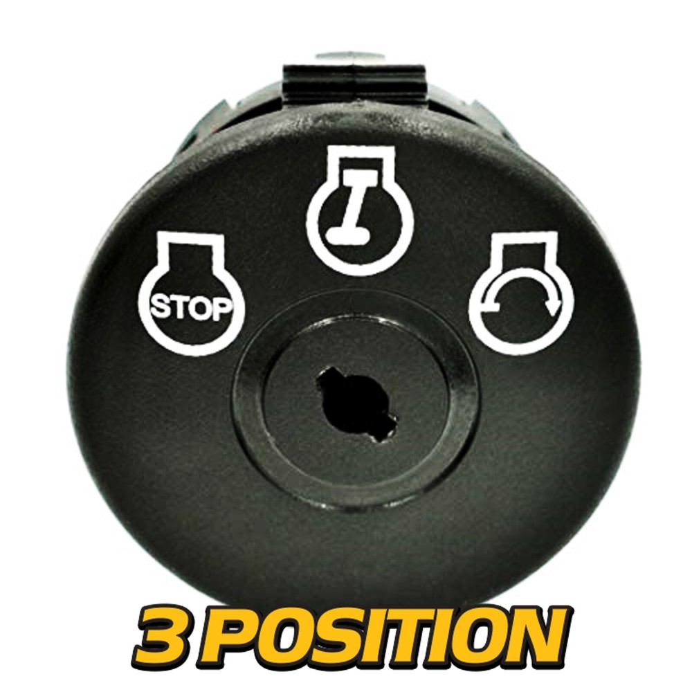 500017 500018 Starter Ignition Switch fits Dixie Chopper w/ 2 Keys