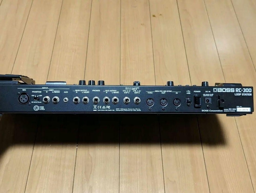 Boss RC-300 Loop Station Guitar multi-effects pedal Test Completed