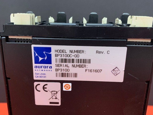 Aurora BP-3100C-00 Optical Receiver Back Plate