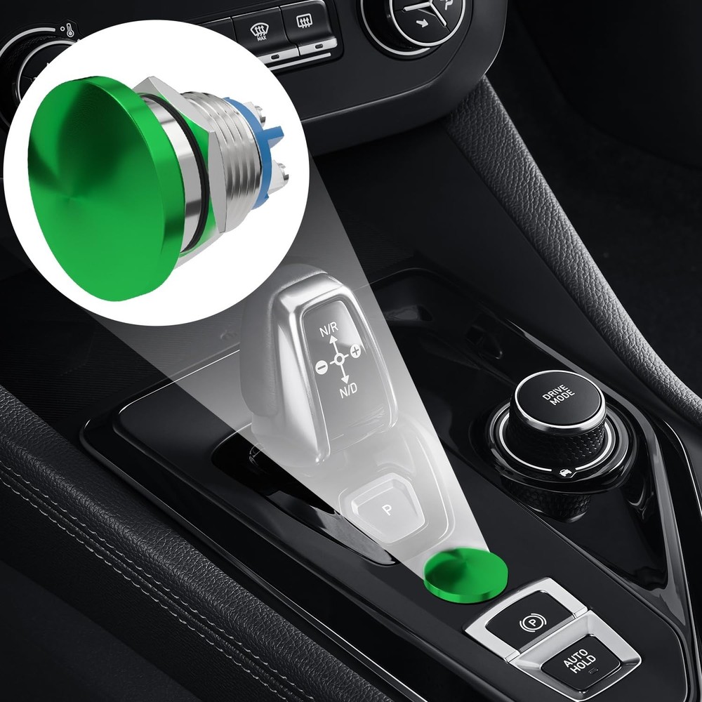 16MM Mushroom Head Push Button Switch Momentary Push Button IP65 Waterproof 12V