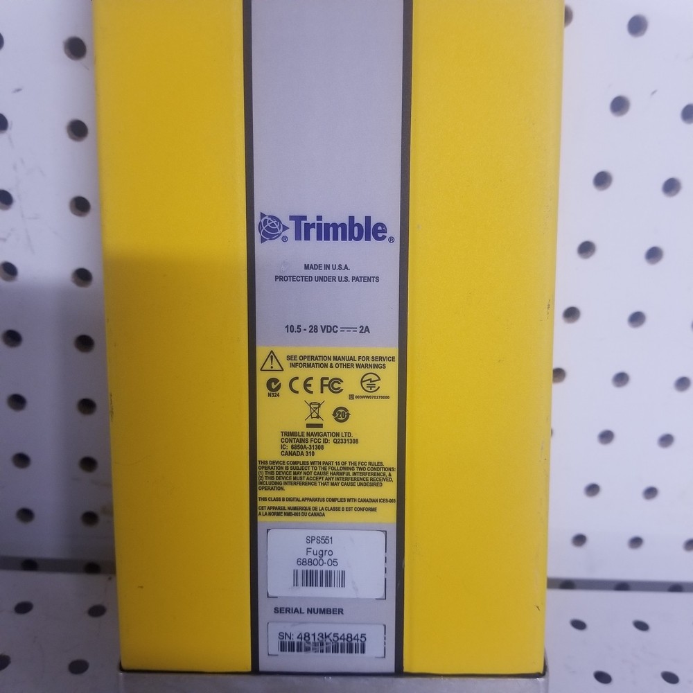 SPS551 TRIMBLE GPS RECEIVER BLUETOOTH BASE STATION MODULE 69852-05