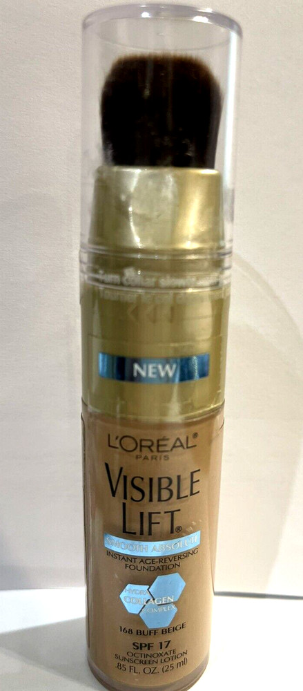 L'OREAL Visible Lift Smooth Absolute FOUNDATION,  168 BUFF BEIGE / SEALED