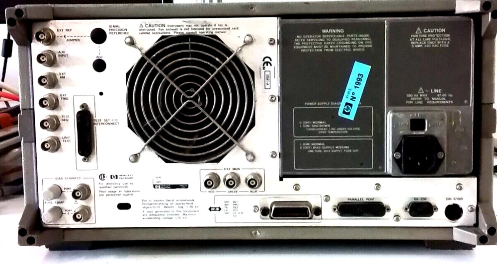 HP 8753D 006 010 30KHz-6GHz Vector Network analyzer