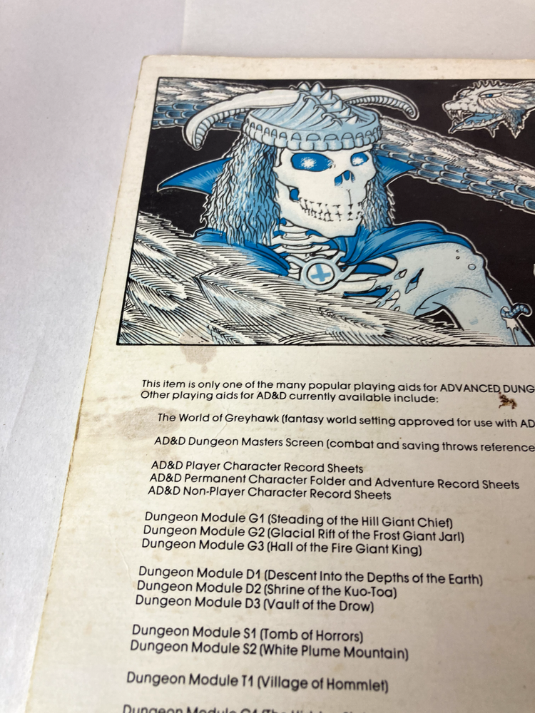 Advanced Dungeons & Dragons The Rogues Gallery - TSR 9031