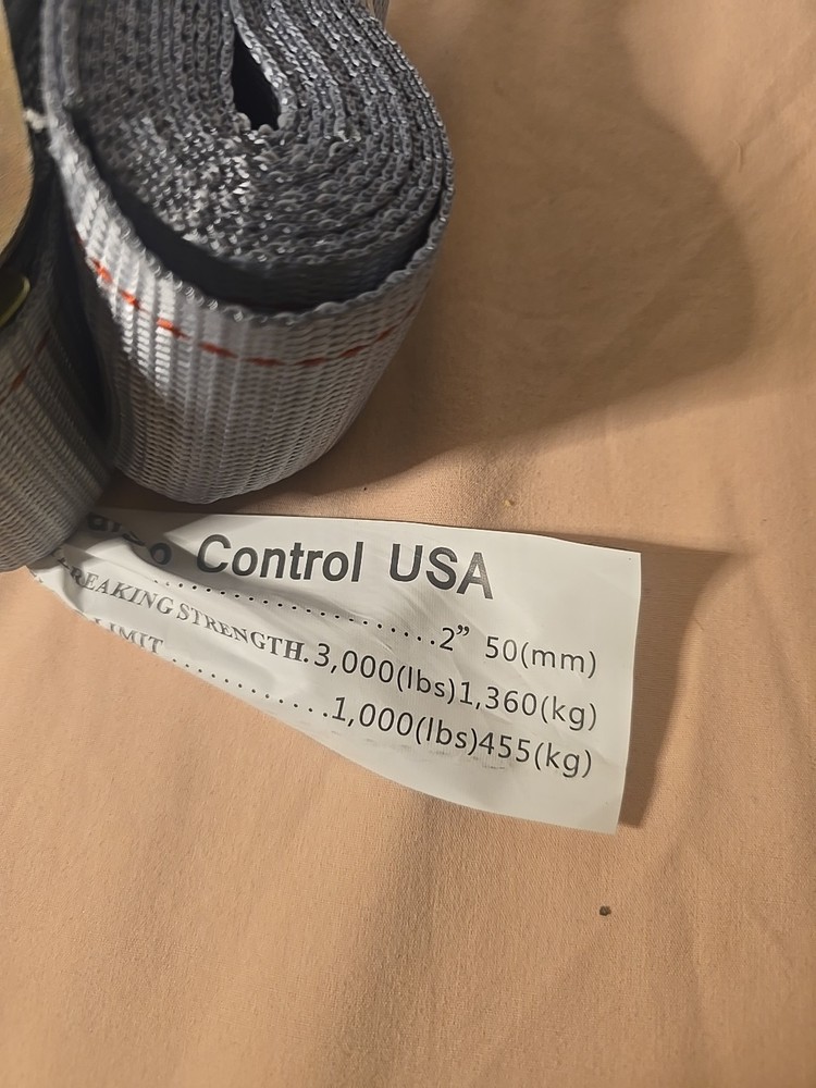 2" E-Track Ratchet Straps 16' 2 Pack
