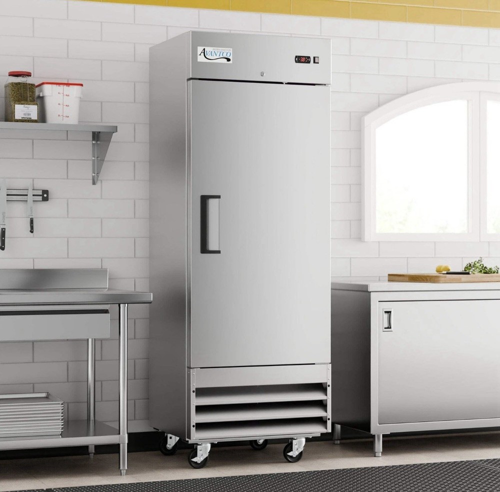 29" Solid Door Reach-In Freezer