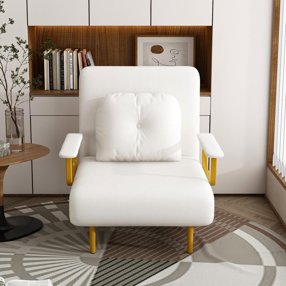 Convertible Sofa Bed 5-in-1 Multi-Function Folding Single Sofa Chair with Pillow