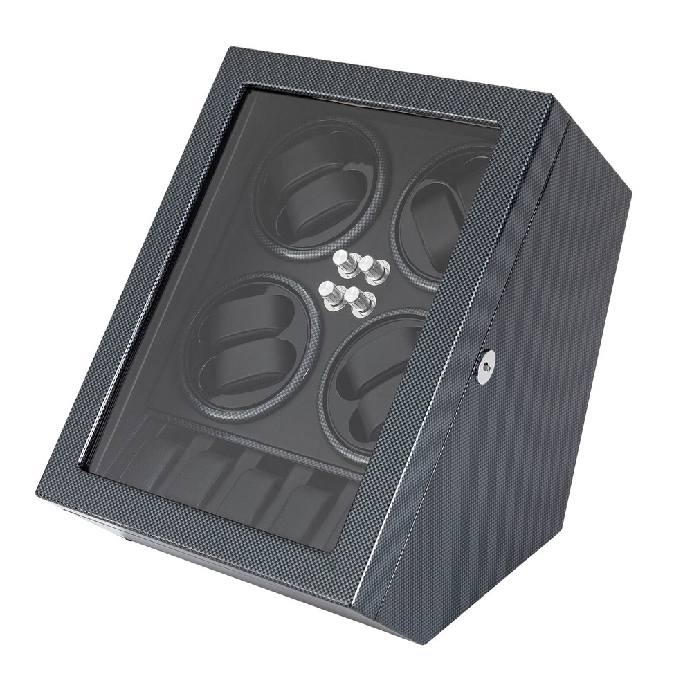 8+5 Watch Winder Box Automatic Rotation Watch Display Box Storage Case 5 Modes