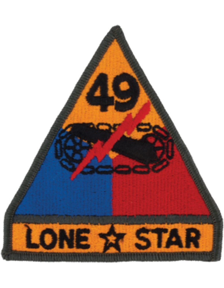 49th Armored Division Patch Full Color Dress Patch