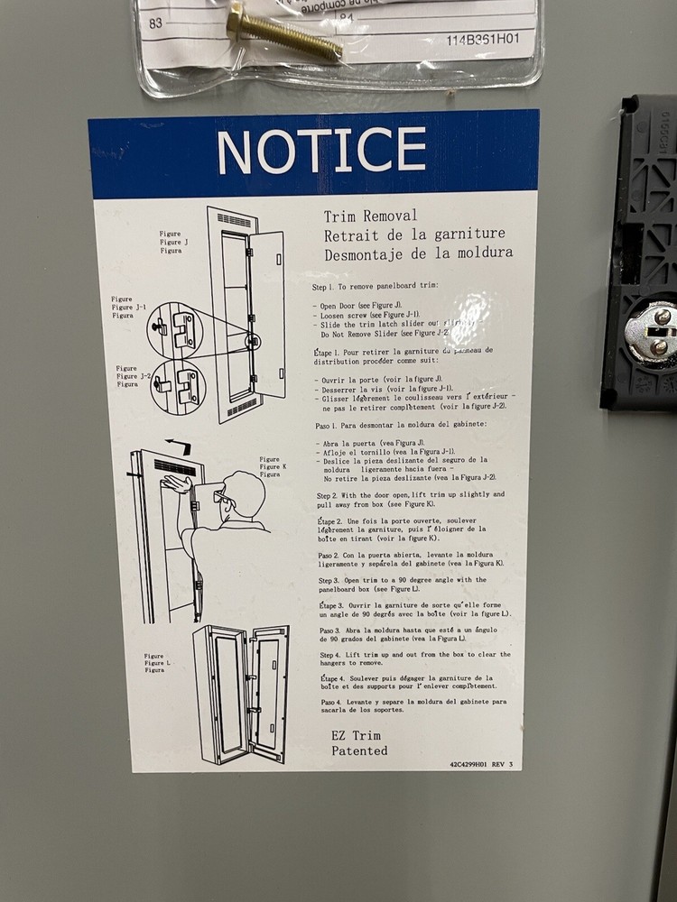 Eaton EZT2048S EZ Trim Surface Mount Panelboard Cover