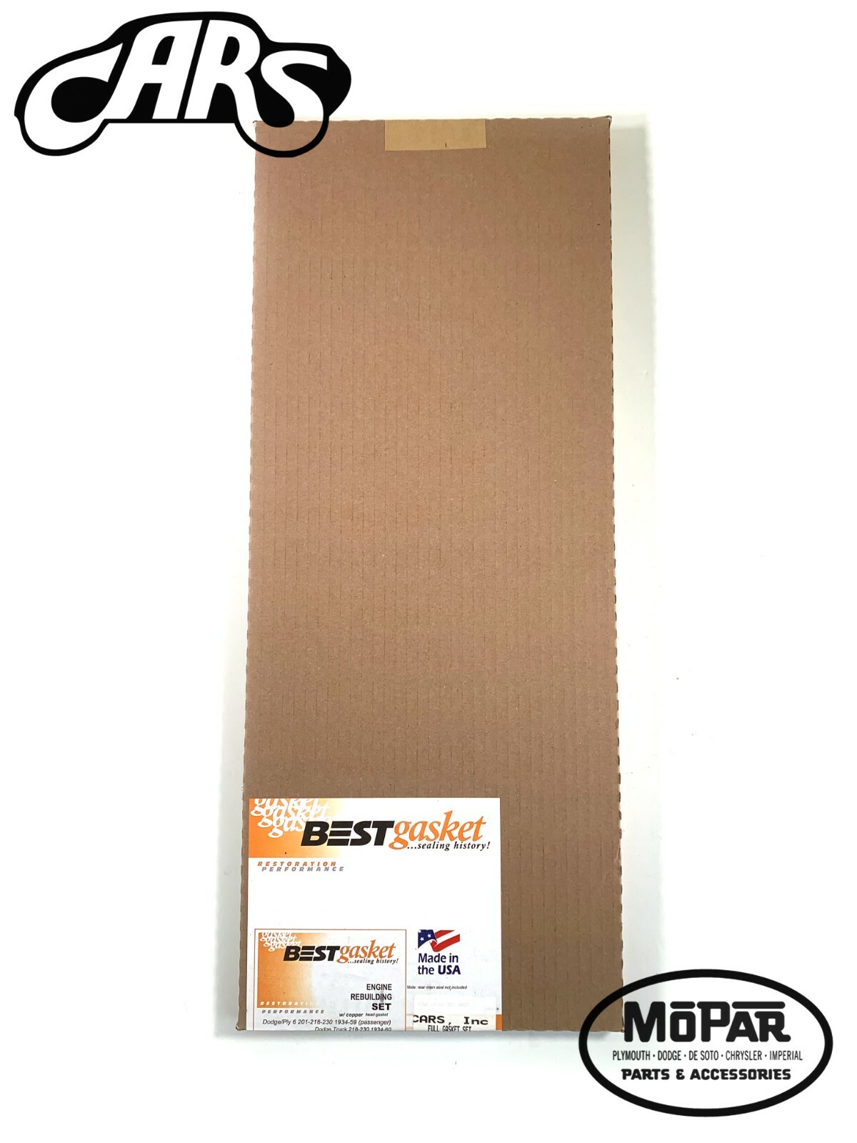 1934-1960 Dodge & Plymouth | 201 218 230 | Full Engine Gasket Set | Best Gasket
