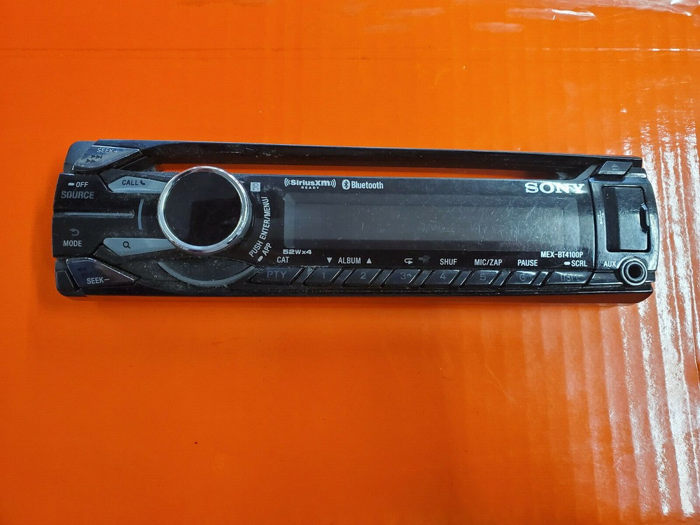 sony mex-bt4100p faceplate