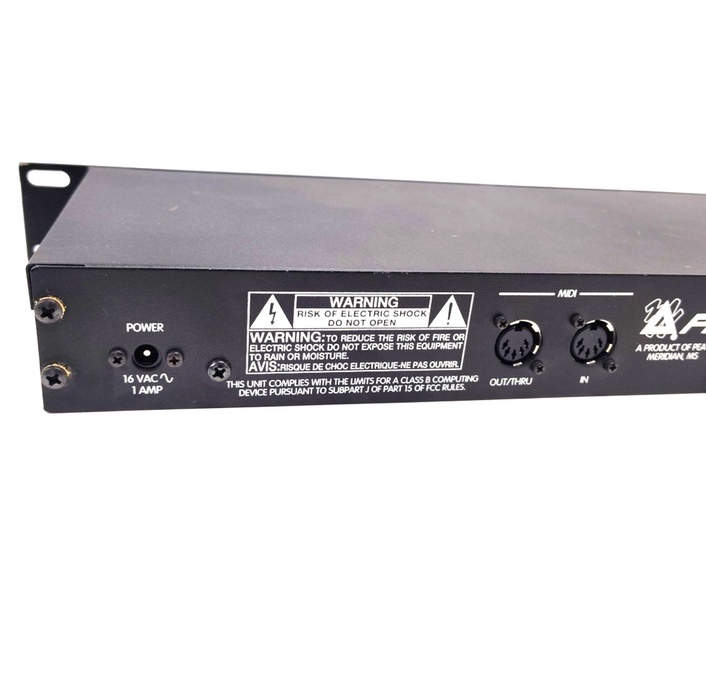 Peavey AddVerb III 3 Digital Studio Effect Processor Rack Mount Tested No Cables