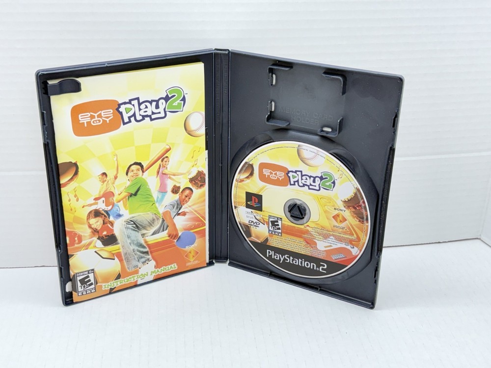 EyeToy Camera Bundle: 4 EyeToy Games Complete In Box.