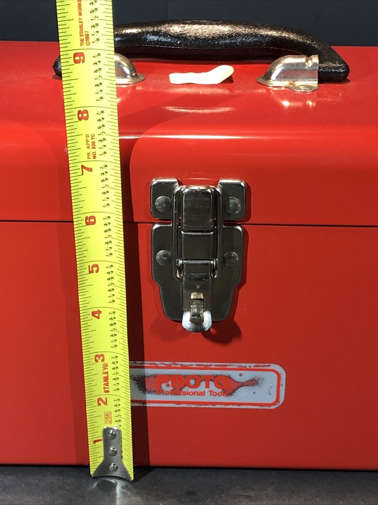 Vintage Proto Tool 19” Toolbox #9977