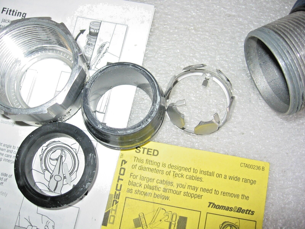 Thomas &Betts T&B Star Teck Extreme Director 3/4" Adjustable Angle Cable Fitting