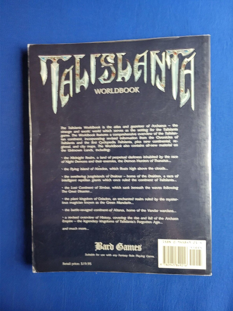 Talislanta Worldbook - Bard Games