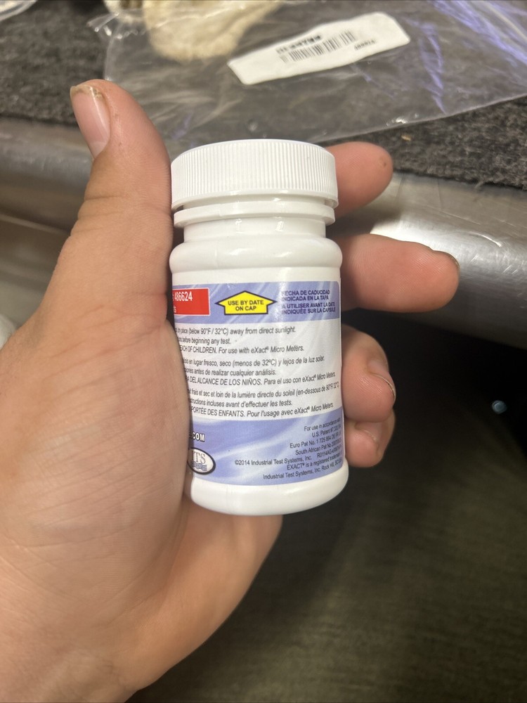 Industrial Test Systems 486624 Micro 7 Plus Ph Acid Reagent 9KYN8