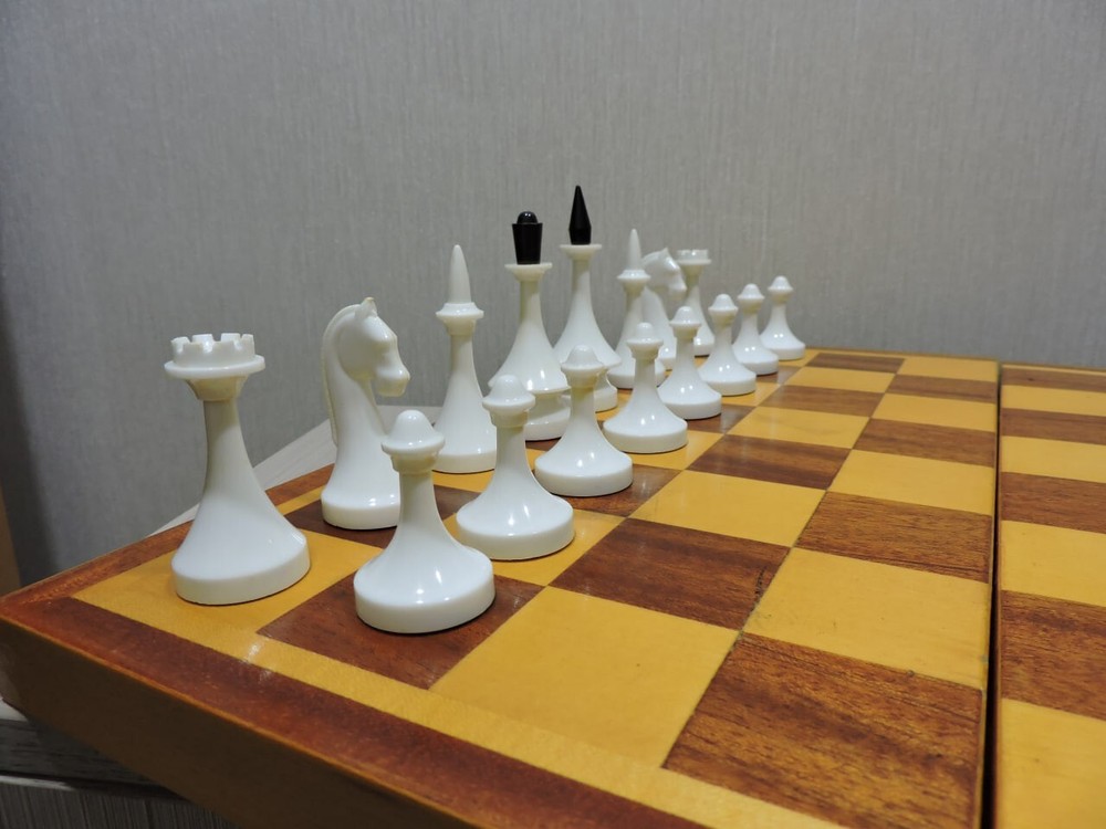 Rare Vintage Chess Set Soviet USSR