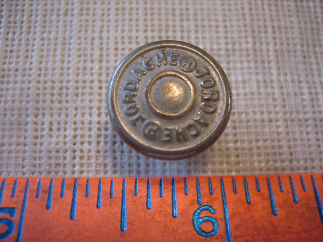 Vintage JORDACHE Rivet Riveted Stud Shank Work Clothes Button - V43
