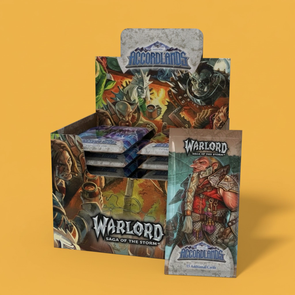 Warlord: Saga of the Storm TCG Into the Accordlands Booster Box