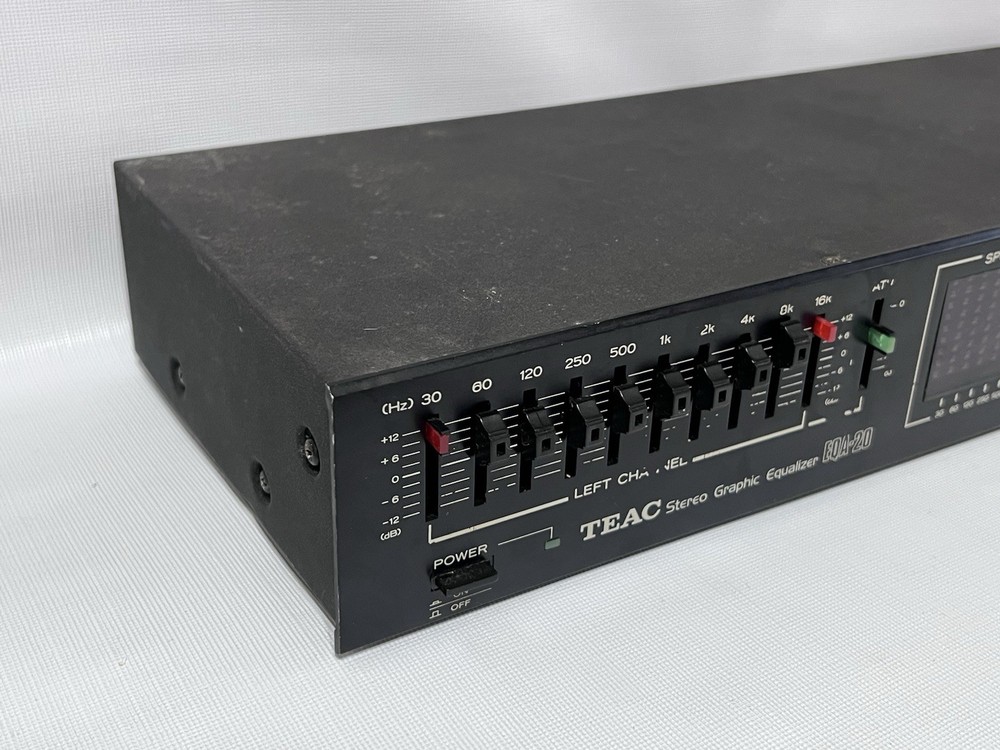 Teac Eqa-20 10 Band Equalizer Works Few Missing Caps
