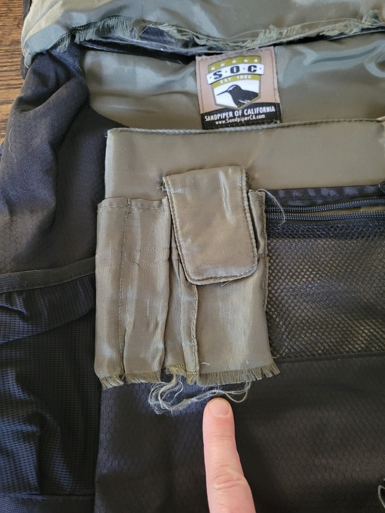 SOC Black Backpack Bugout Bag - See Pictures
