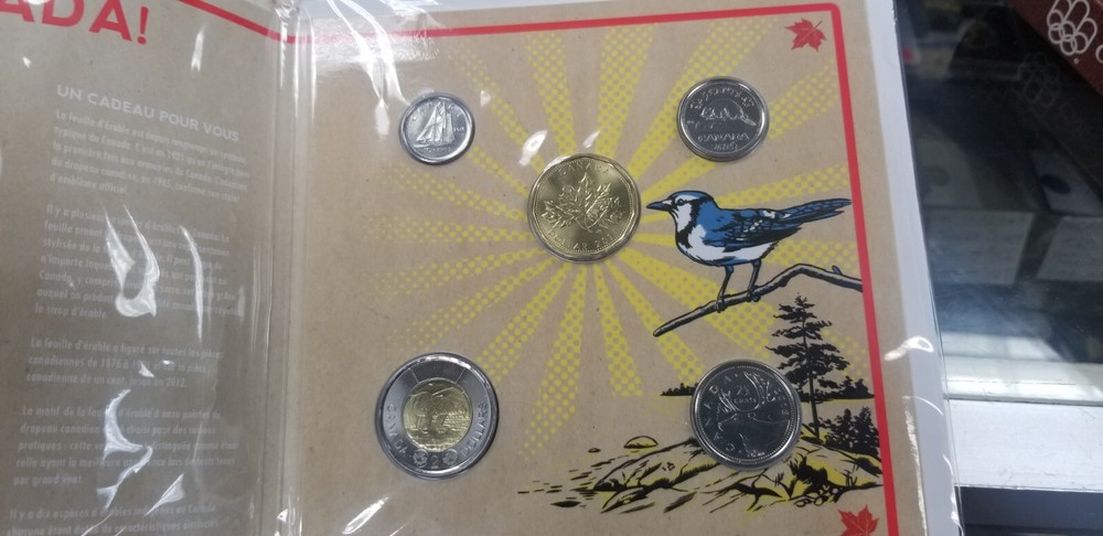 2016 Canada 5 Coins Set O Canada.