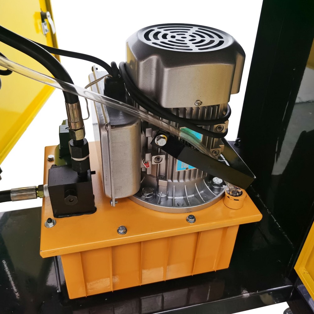 110V 750W 4 in 1 Multi-functional Electric Hydraulic Bus Processing Machine
