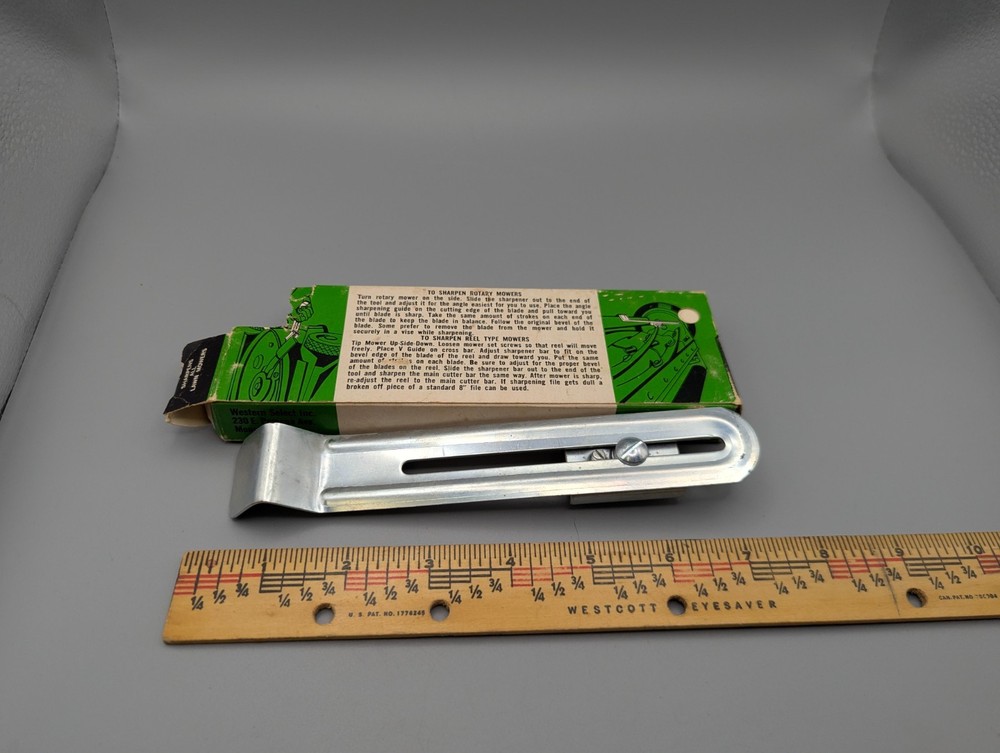 Select Mower Sharpener Sharpens All Lawn Mowers As Seen on TV