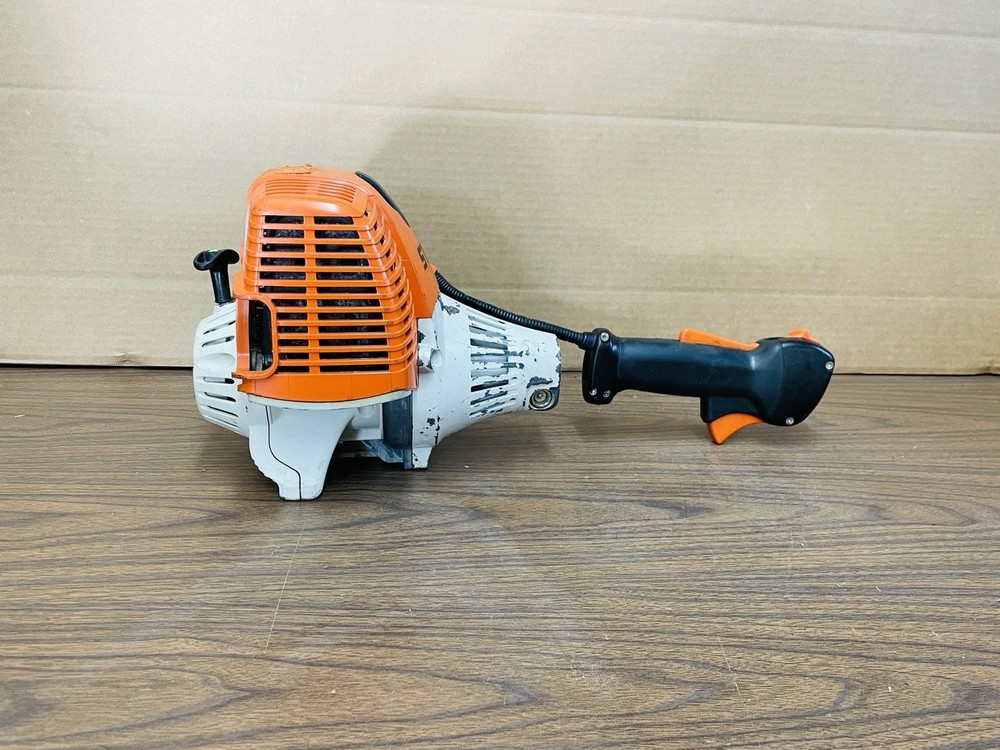 STIHL FS110R String Trimmer Engine Powerhead 31cc Project STARTS UP RUNS Read🛠️