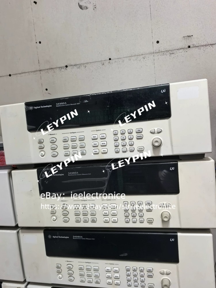 1pc Keysight Agilent 34980A Multifunction Switch Measurement Unit.*ie