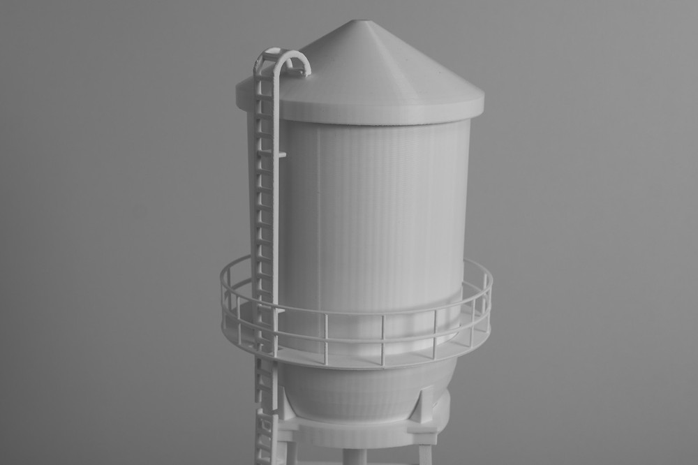 O Scale Water Tower 3D printed 