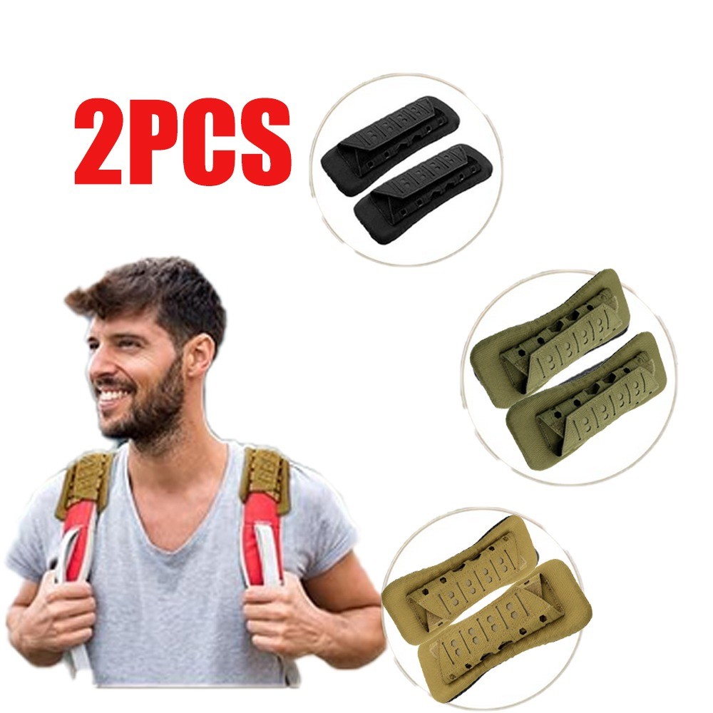 2pcs Backpack Shoulder Strap Pads Strap Breathable Soft Shoulder Strap Cushion