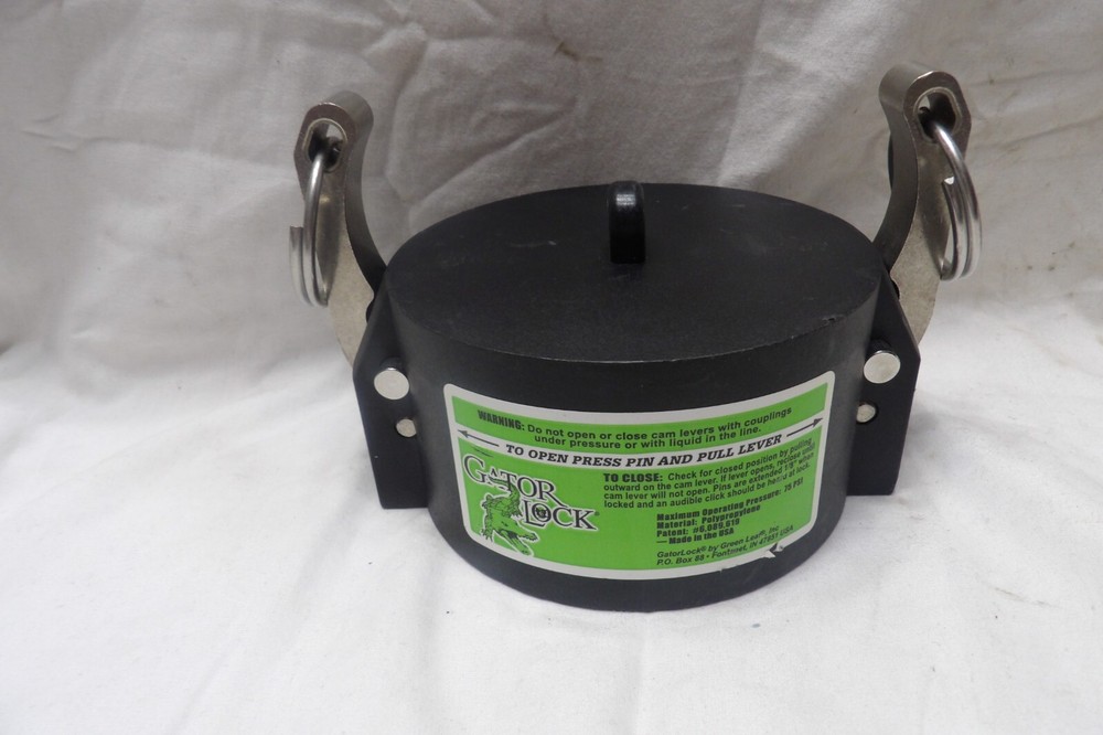 Gator Lock Polypropylene 3" Coupler Cap GLP300CAP