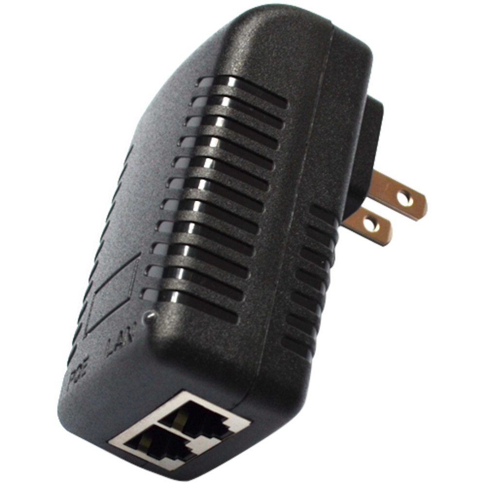 48V 0.5A 24W PoE Injector Power Over Ethernet Adapter 802.3af IP Phone WLAN AP