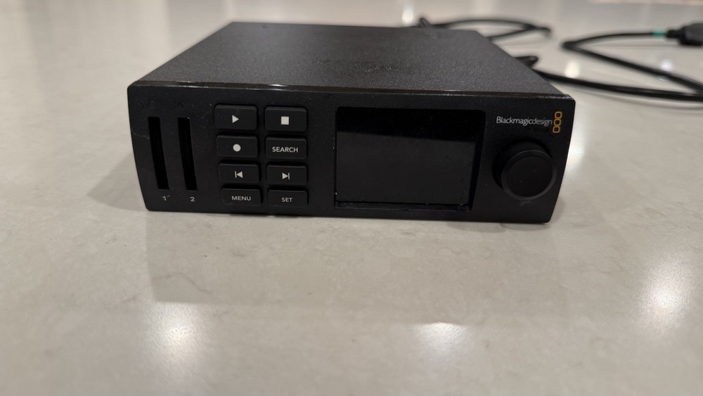 Blackmagic Design HyperDeck Studio HD Mini Power Cord Included