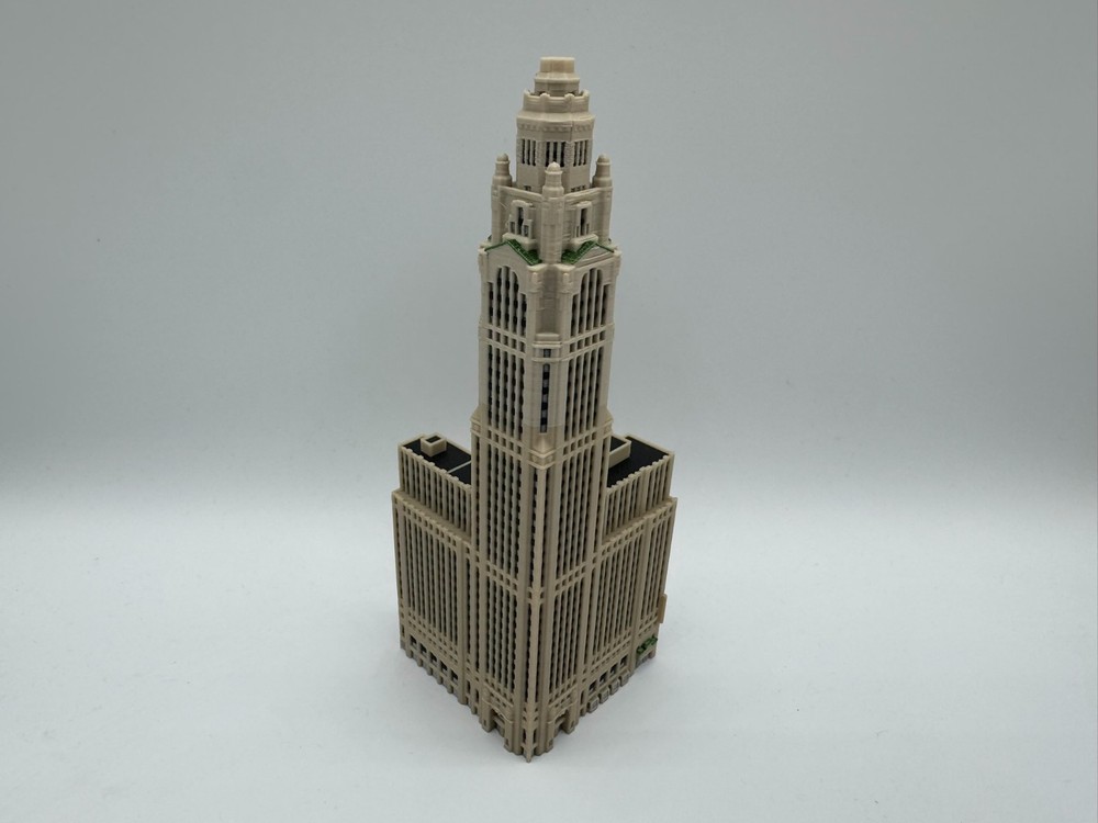 LeVeque Tower Model- 3D Printed Full Color