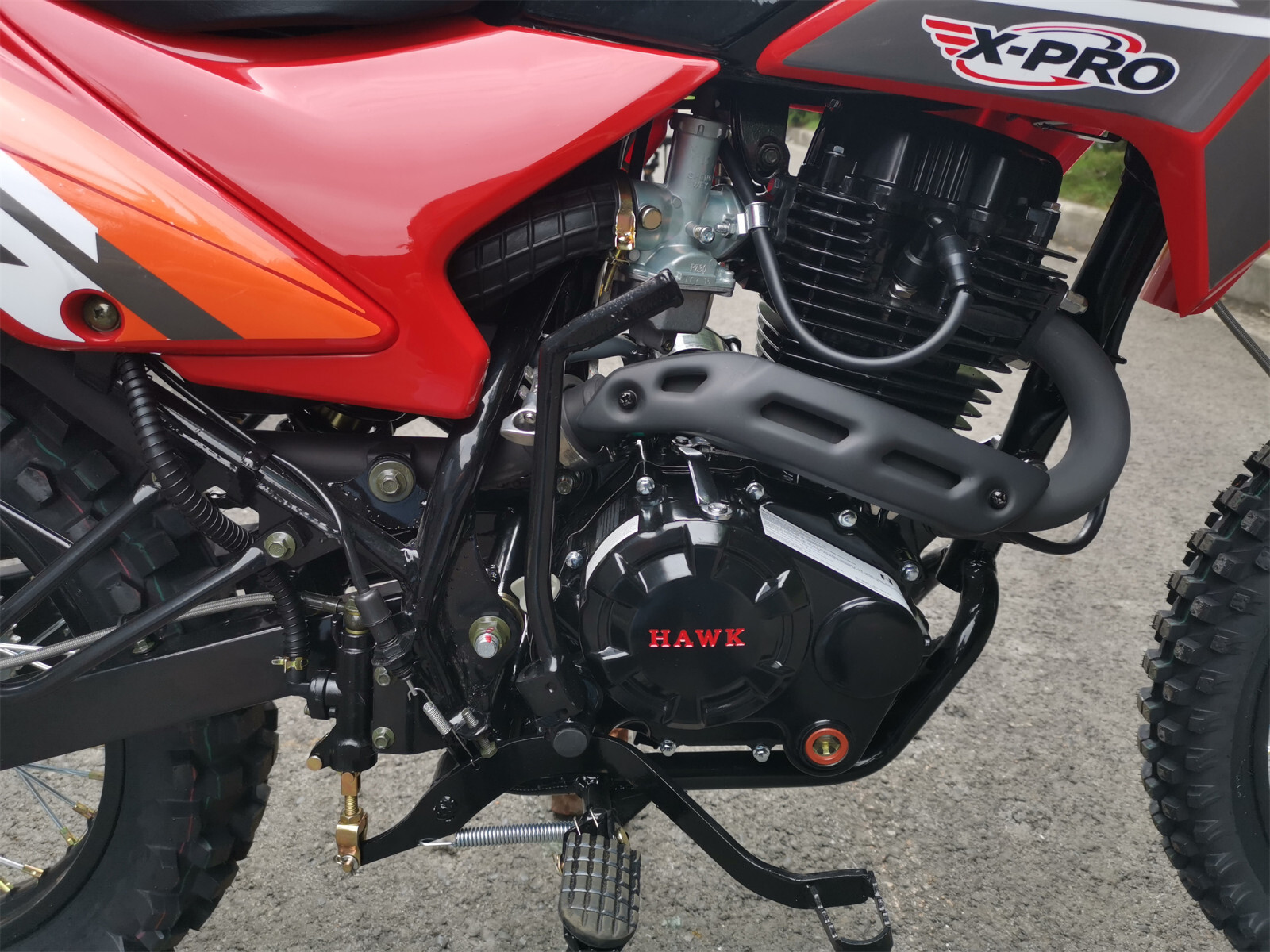 X-PRO Hawk 250 Dirt Bike Dual Sports Enduro Street Bike Motorcycle Free Shipping