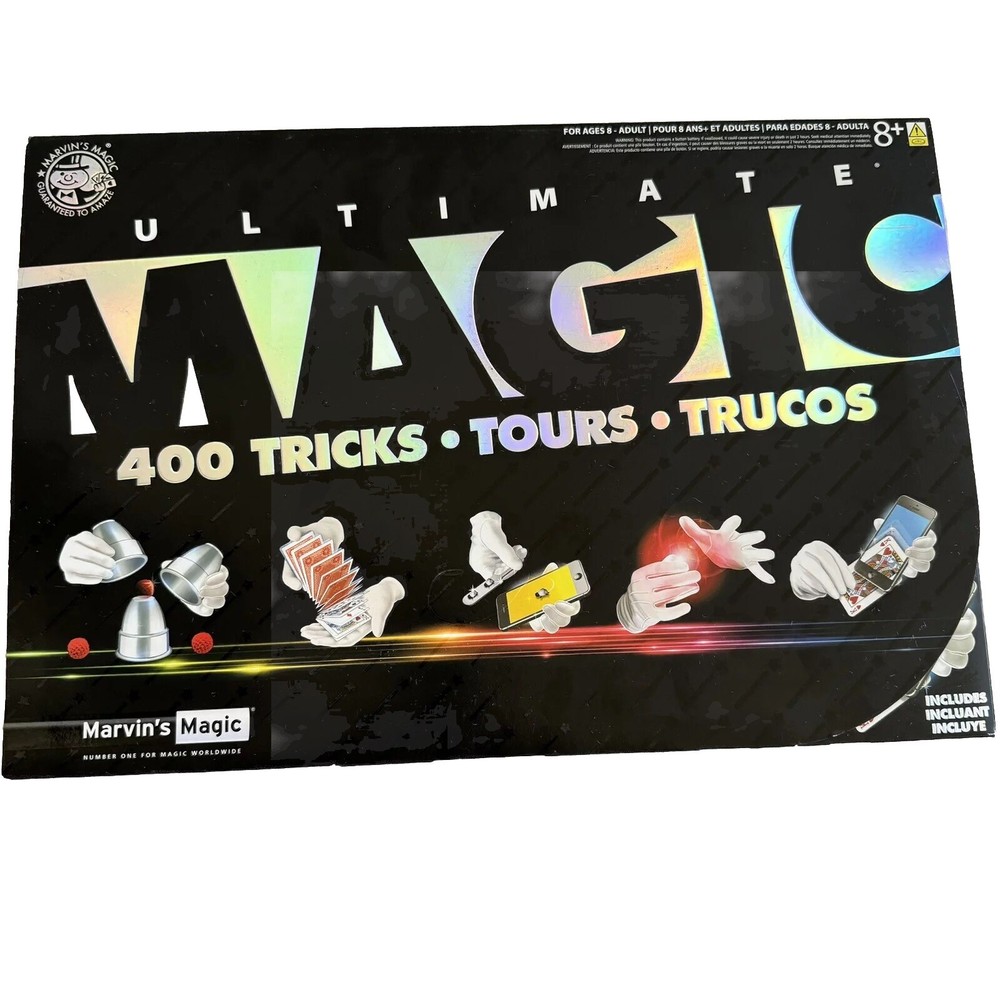 Marvin's Magic Ultimate Magic 400 Tricks & Illusions The Complete Magic Show