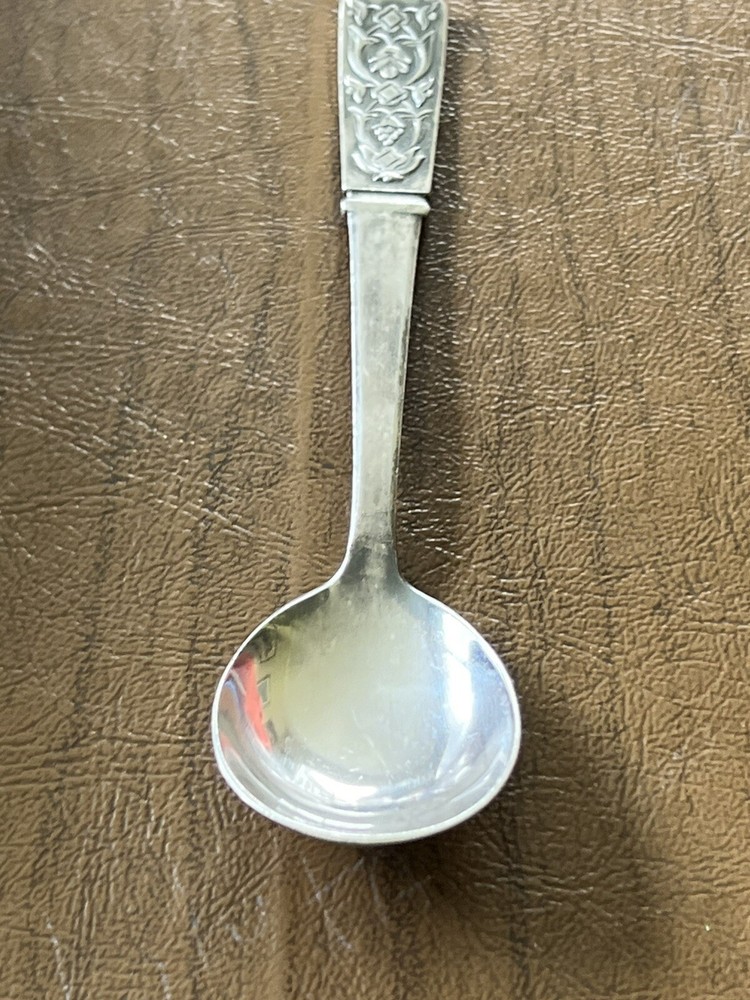 Soviet Silver Vintage Spoon 5.5”