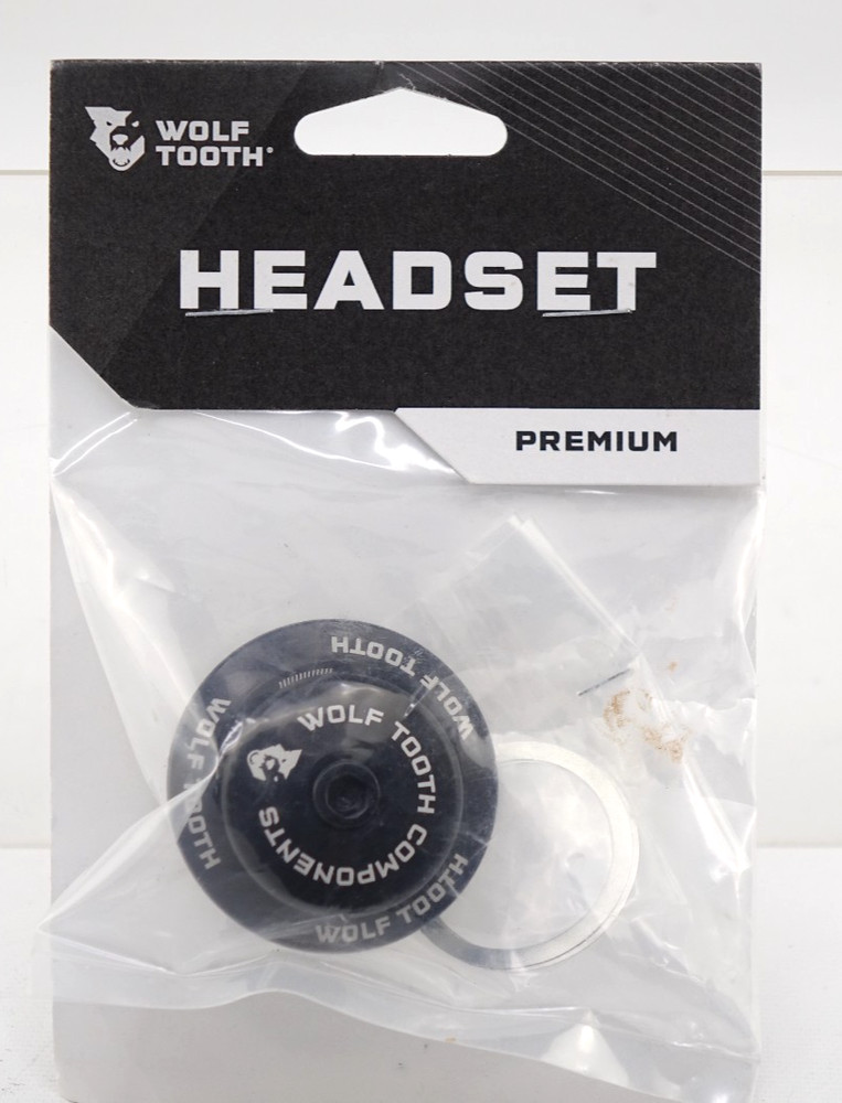 Wolf Tooth Premium is Upper Headset for Specialized 3mm Stack Black