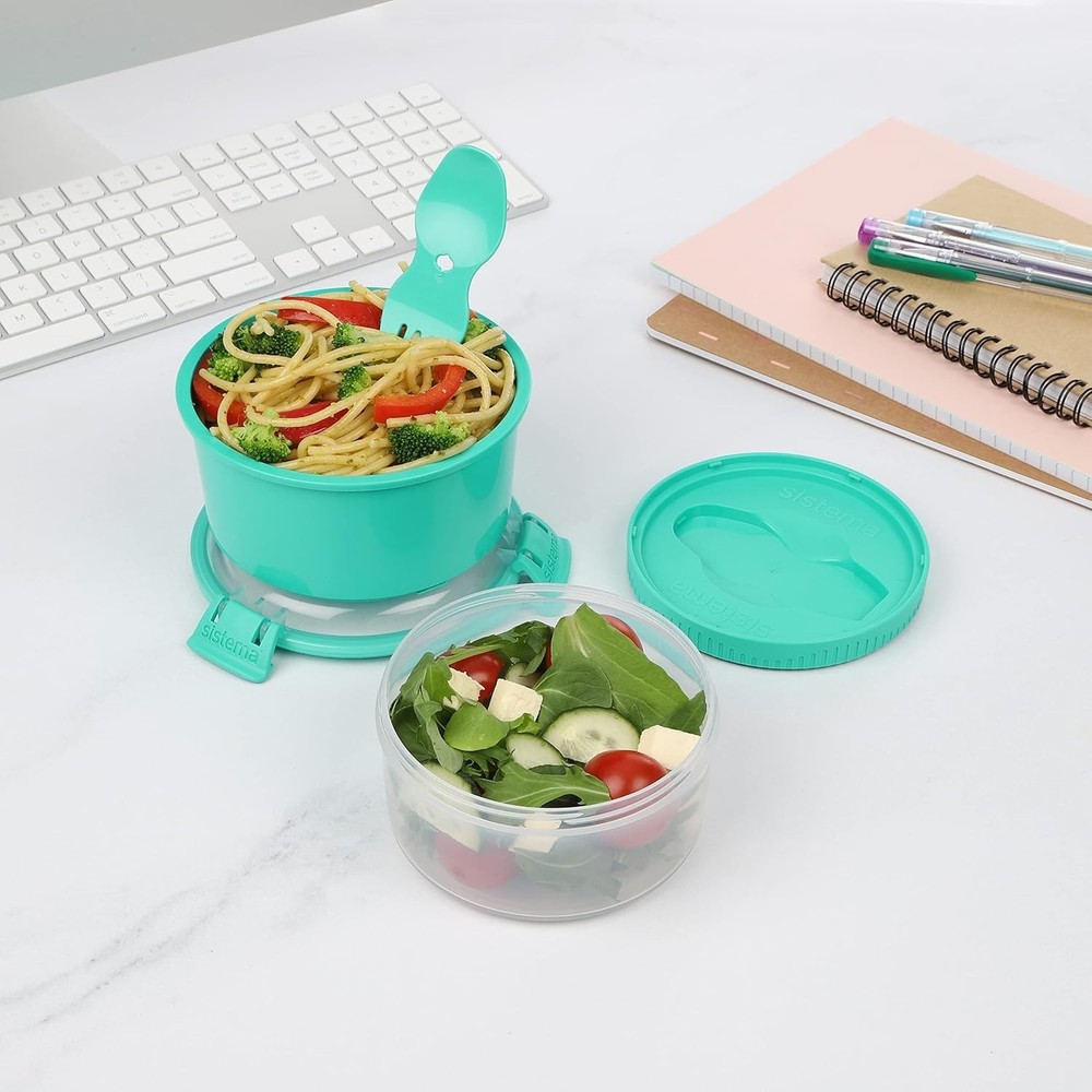 965ml Lunch Stack to Go Polypropylene Assorted Colours 965 ml