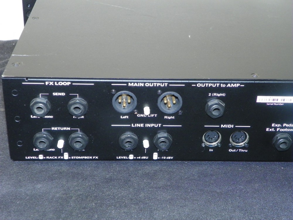 Avid Eleven Rack USB Audio Interface Multi Guitar Effects Processor With Cables